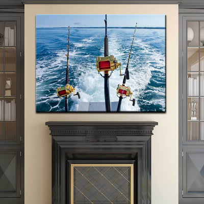 Big Game Fishing Reels - Amazing Canvas Prints
