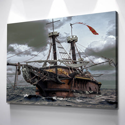Ghost Ship - Amazing Canvas Prints