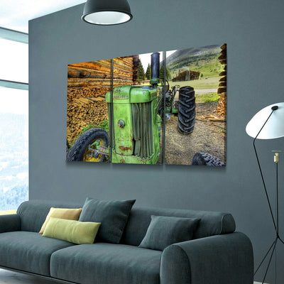 Old Tractor - Amazing Canvas Prints