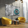 Compass On Old World Map V3 - Amazing Canvas Prints