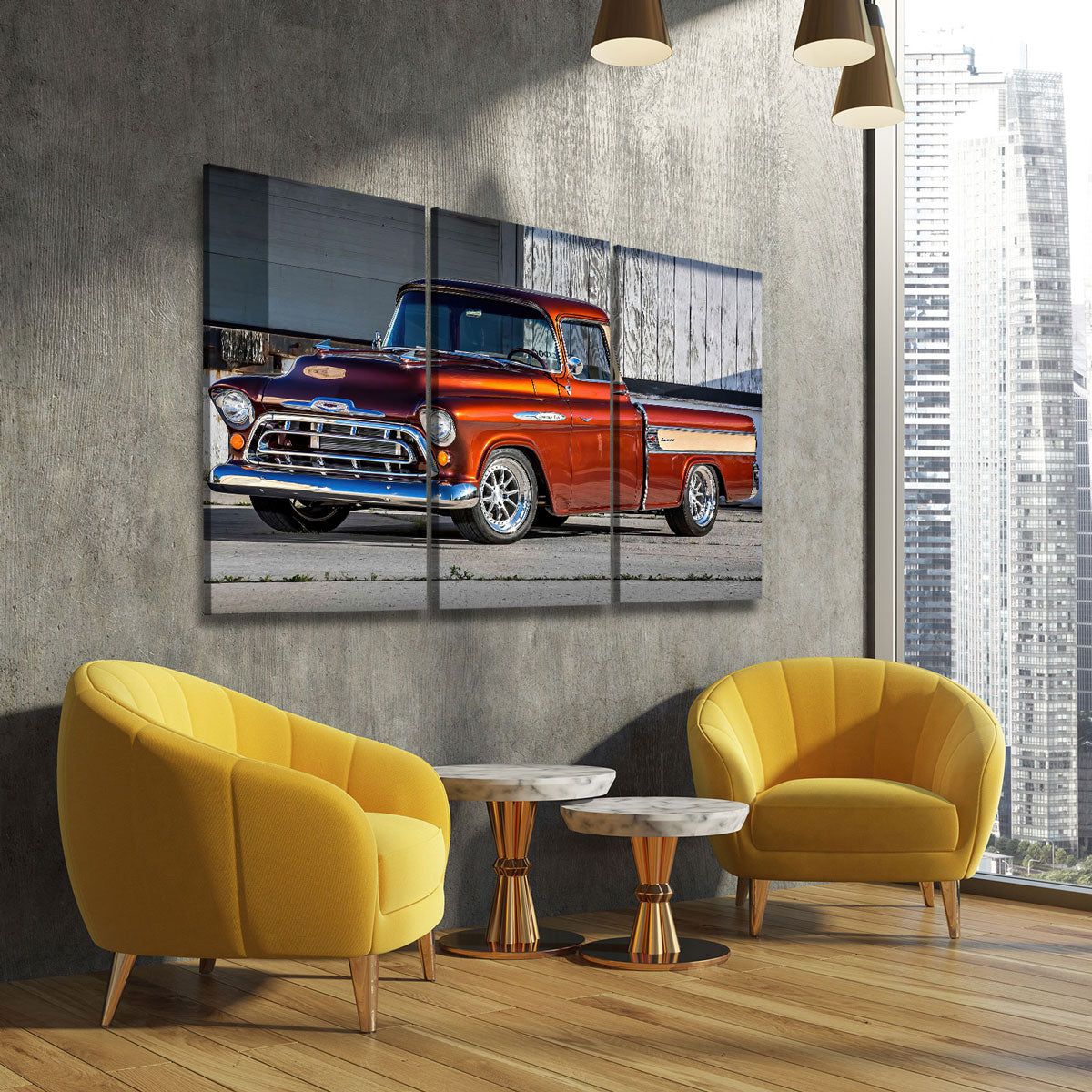 1957 Chevy Truck - Amazing Canvas Prints