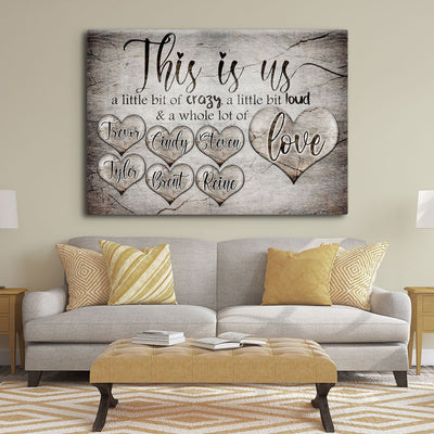 This Is Us Personalized Premium Canvas V2 - Amazing Canvas Prints