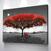 Beautiful Autumn Red Tree - Amazing Canvas Prints