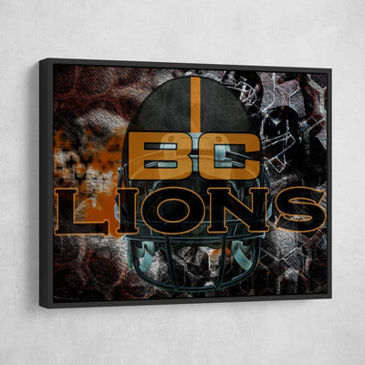 BC Lions - Amazing Canvas Prints