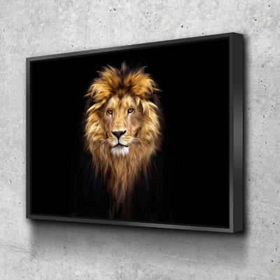 Beautiful Lion Portrait - Amazing Canvas Prints