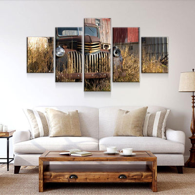 Behind The Barn - Amazing Canvas Prints