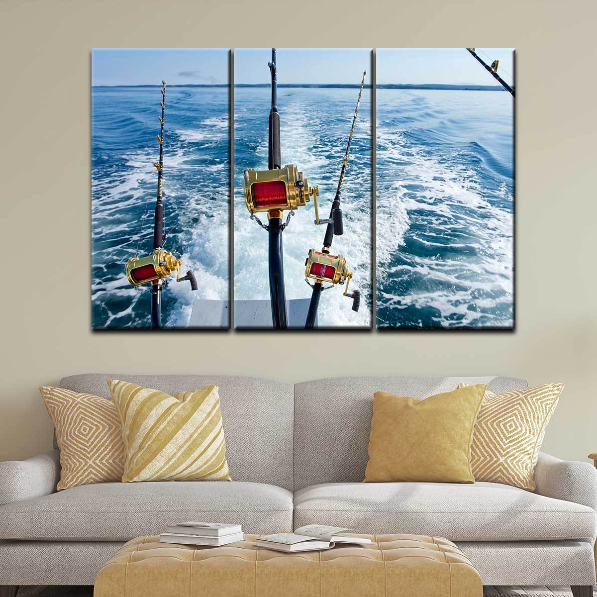 Big Game Fishing Reels - Amazing Canvas Prints