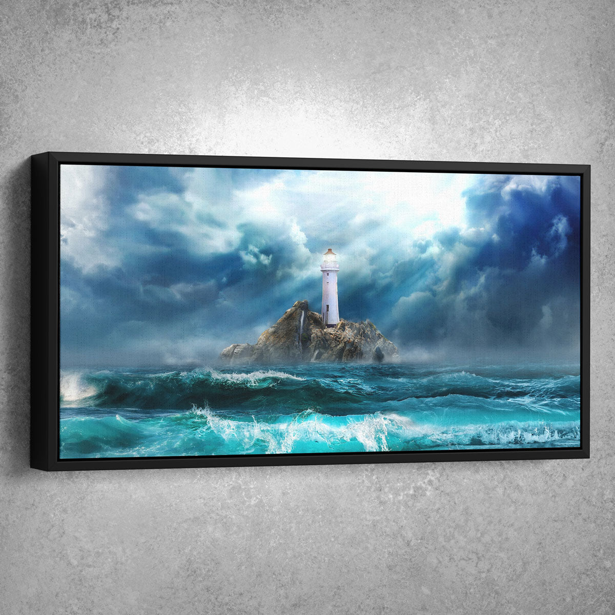 Break In The Storm - Amazing Canvas Prints