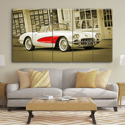 Classic Corvette - Amazing Canvas Prints