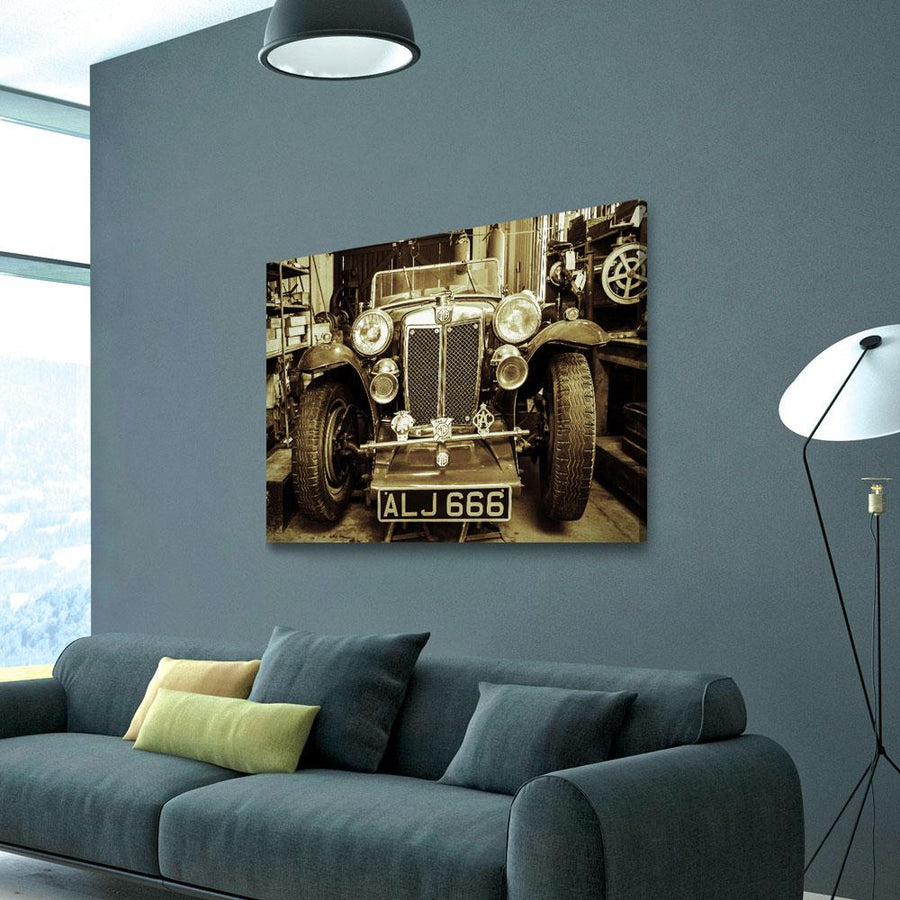 Classic Roadster - Amazing Canvas Prints