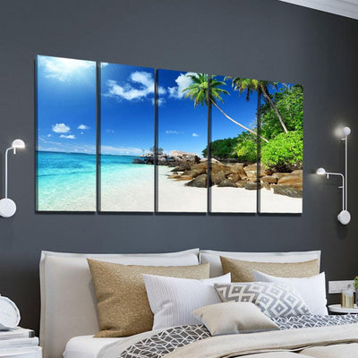 Coastal Tropical Beach Vacation - Amazing Canvas Prints