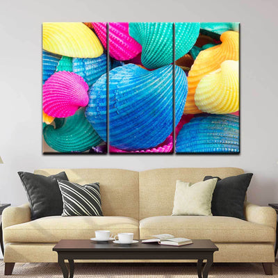 Colorful Seashells - Amazing Canvas Prints