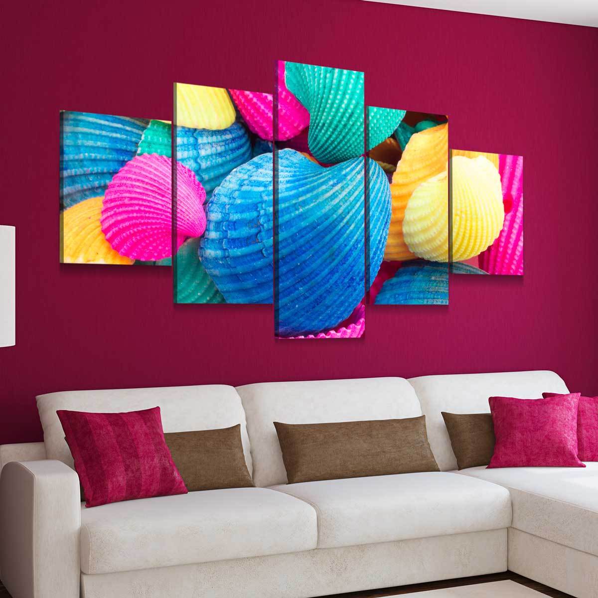 Colorful Seashells - Amazing Canvas Prints