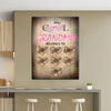 This Cool Grandma Belongs To Personalized Premium Canvas - Amazing Canvas Prints