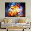 Cosmic King - Amazing Canvas Prints
