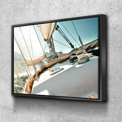 Early Morning Sailing - Amazing Canvas Prints