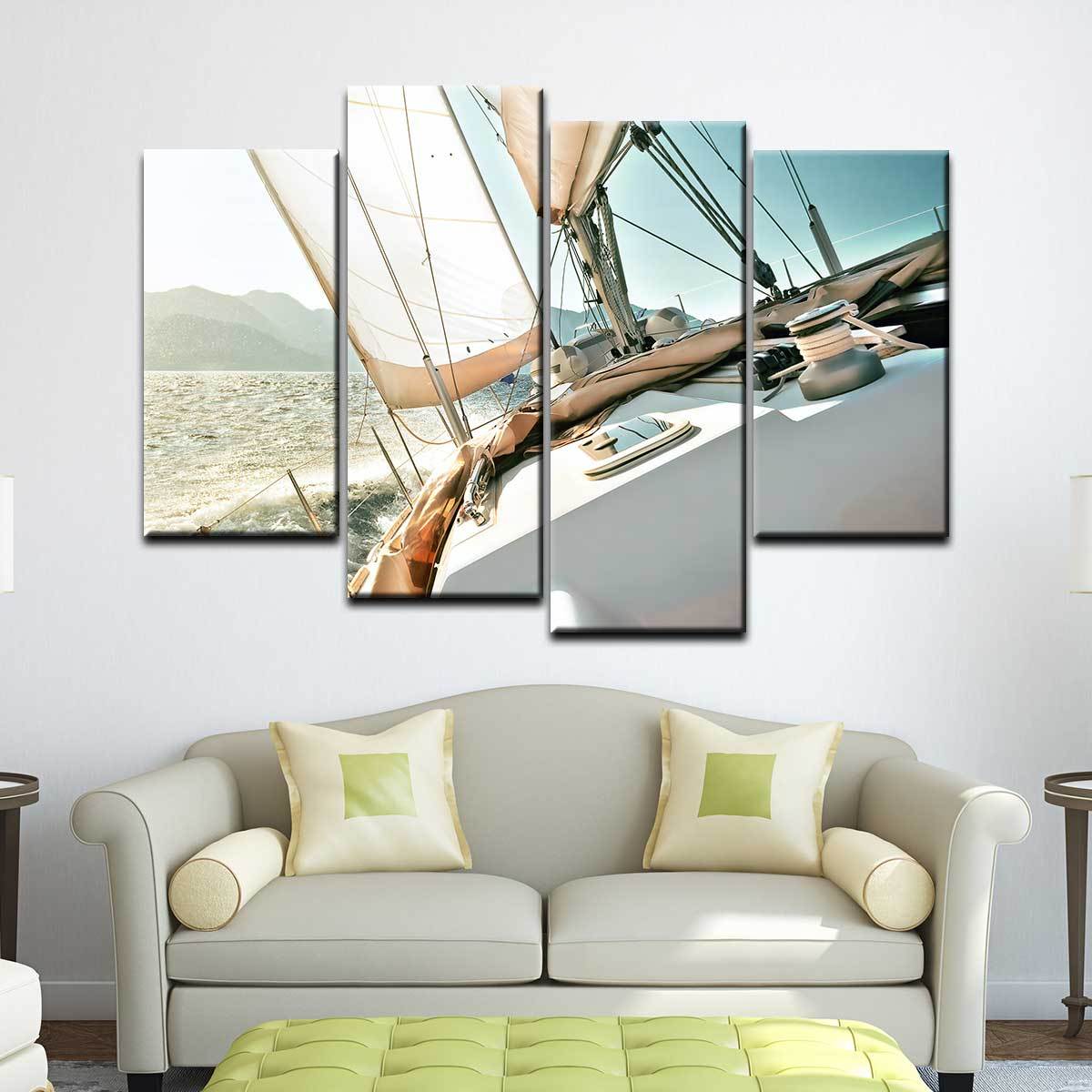 Early Morning Sailing - Amazing Canvas Prints