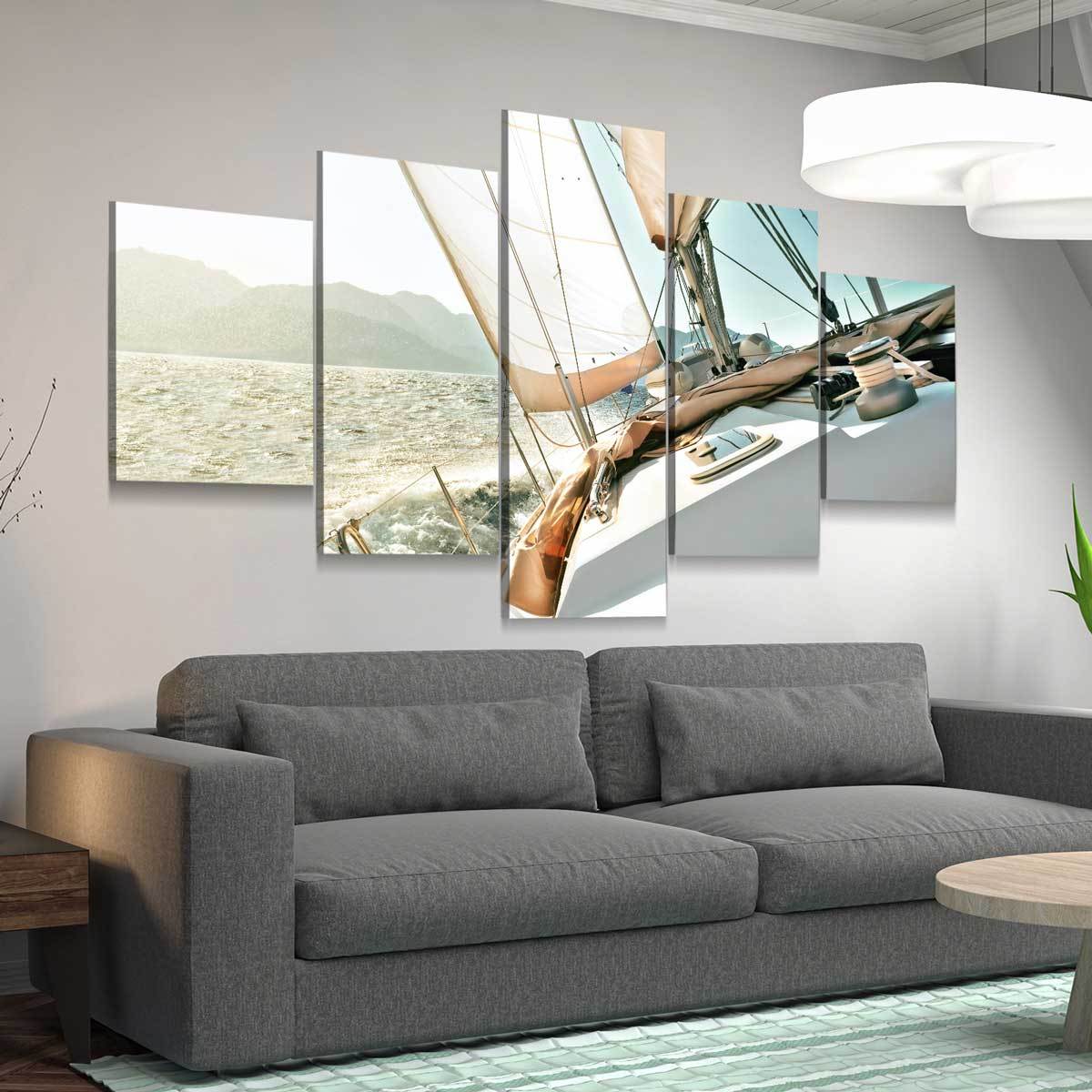 Early Morning Sailing - Amazing Canvas Prints