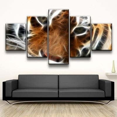 Electric Tiger - Amazing Canvas Prints