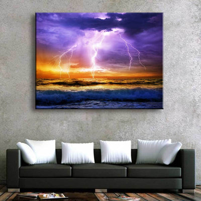 Extreme Storm - Amazing Canvas Prints