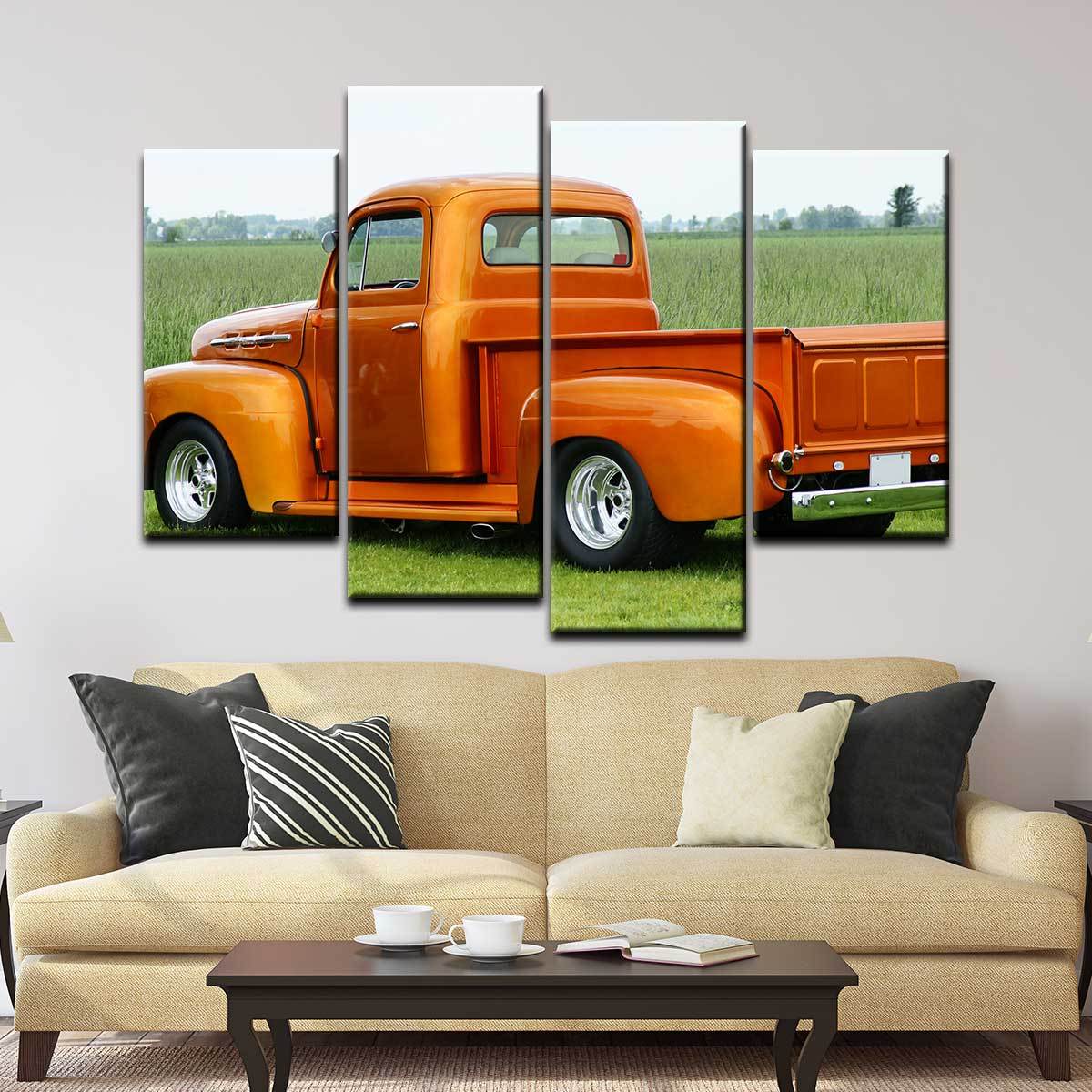Classic 1951 Ford F-150 - Amazing Canvas Prints