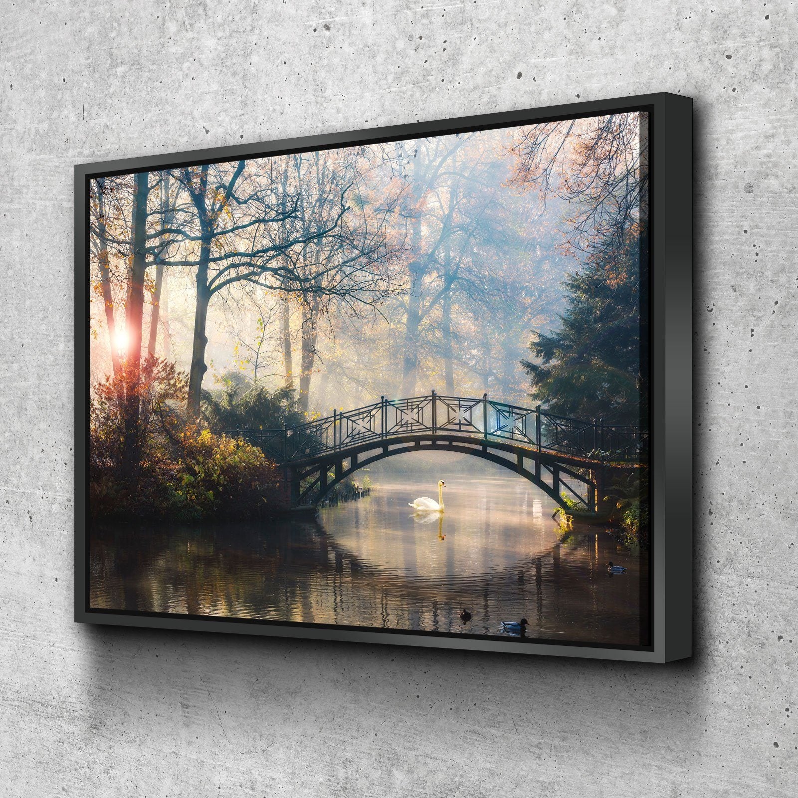 Forest Bridge - Amazing Canvas Prints