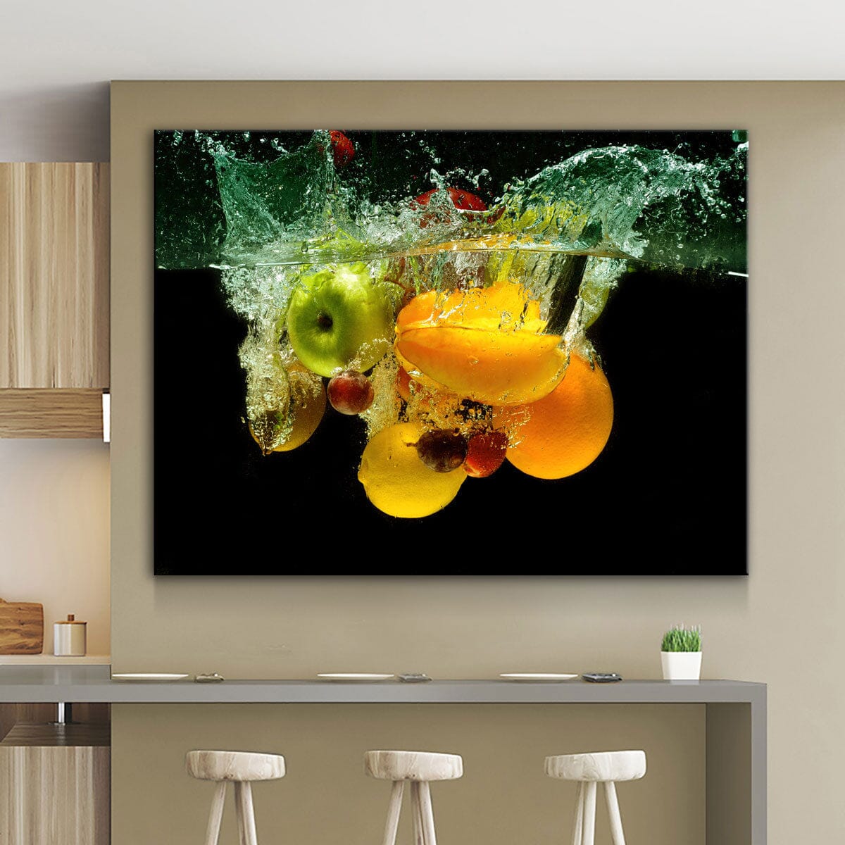 Fruit Splash - Amazing Canvas Prints