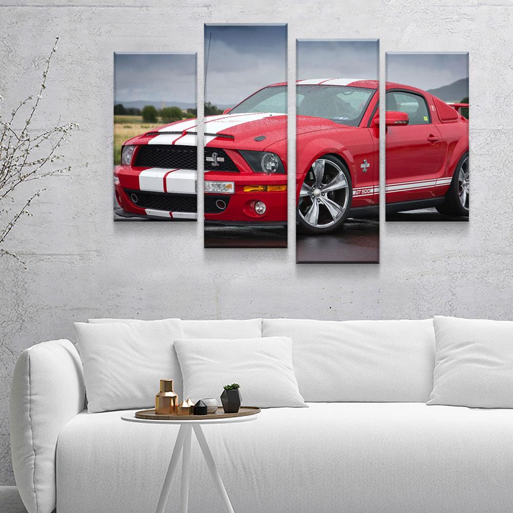 Mustang GT 500 - Amazing Canvas Prints