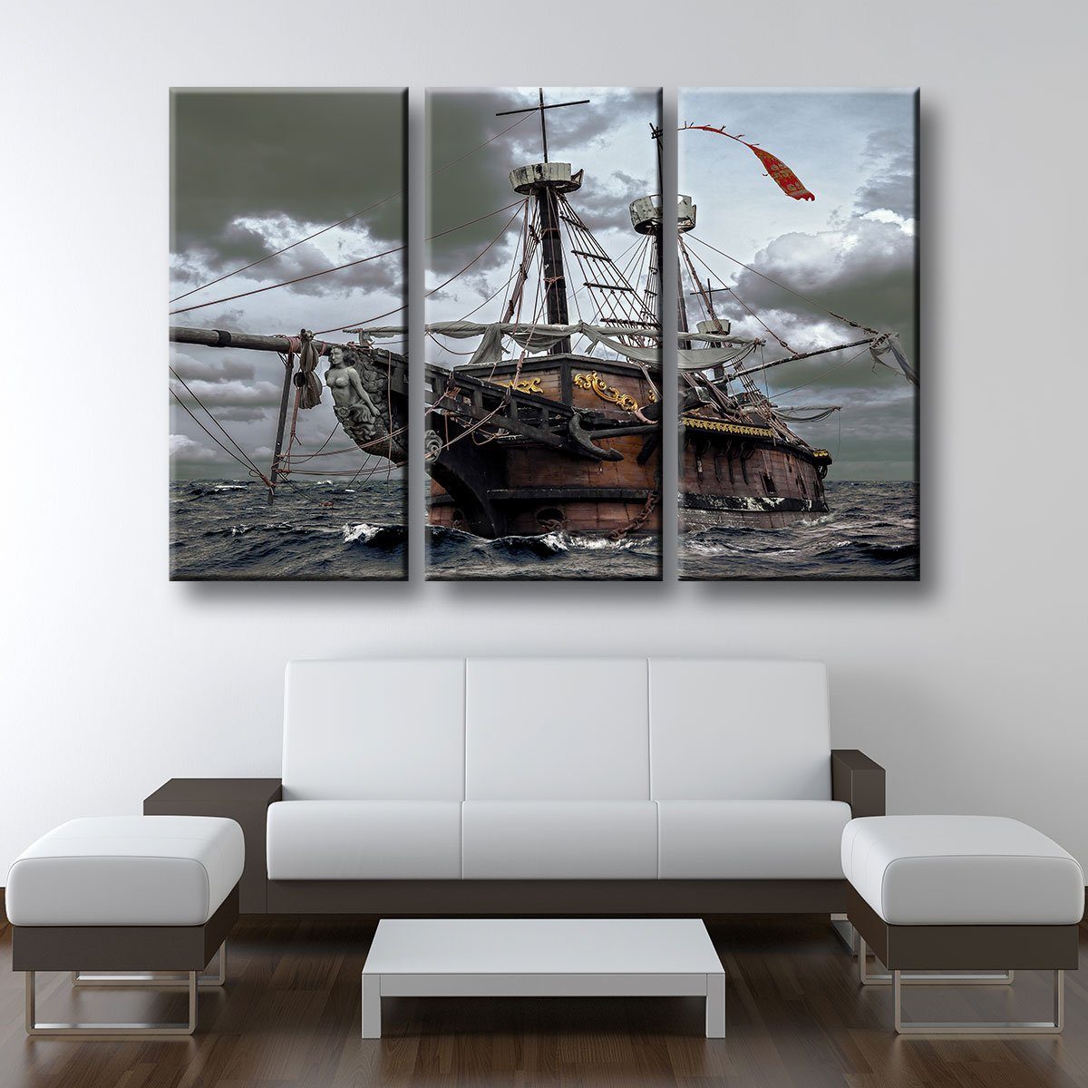 Ghost Ship - Amazing Canvas Prints