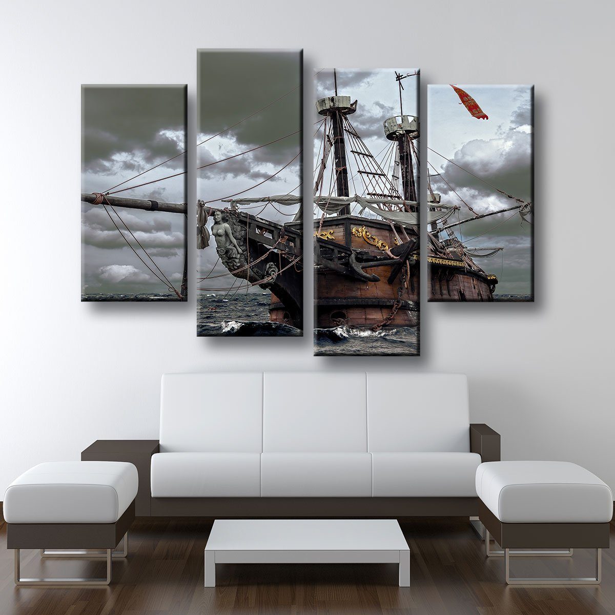 Ghost Ship - Amazing Canvas Prints