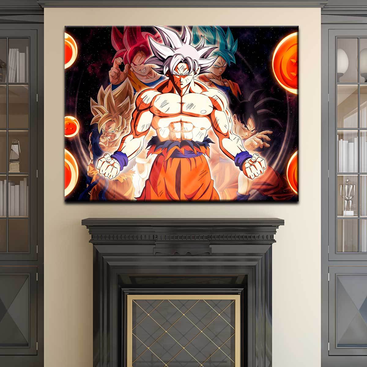 Goku - Amazing Canvas Prints