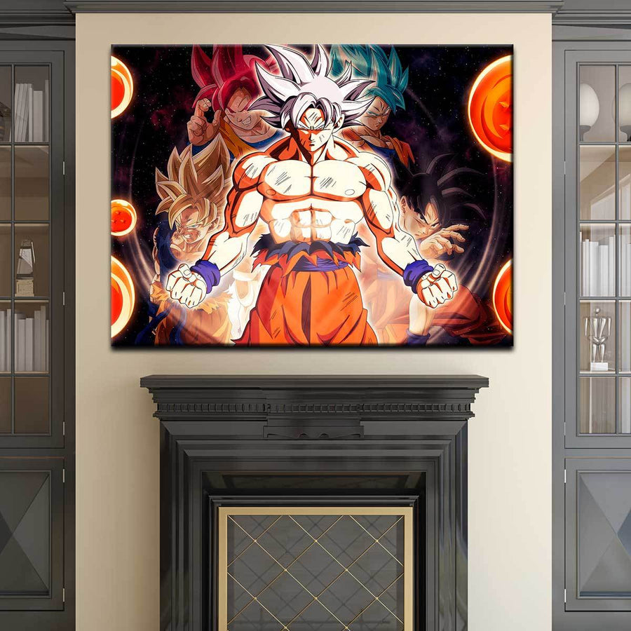 Goku - Amazing Canvas Prints