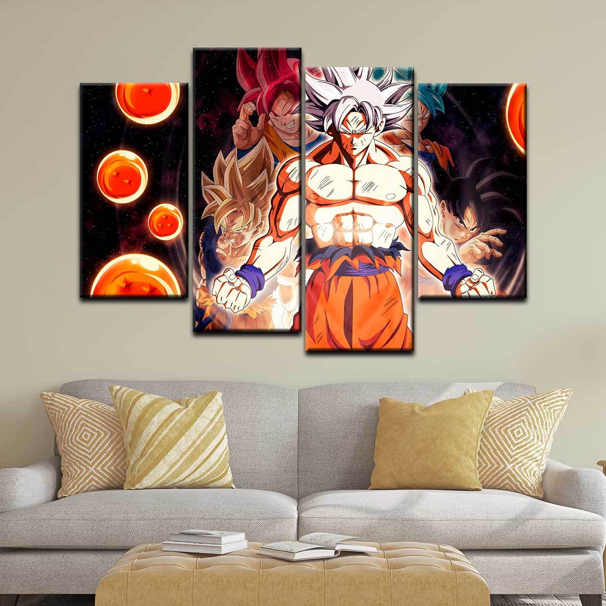 Goku - Amazing Canvas Prints