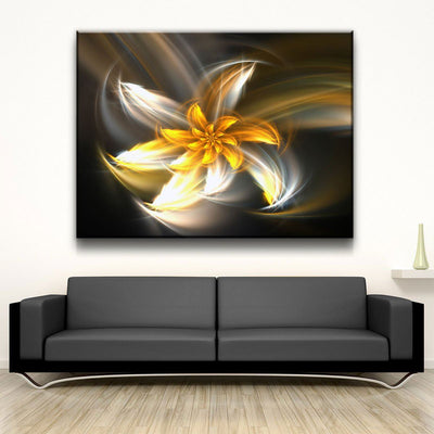 Golden Flower - Amazing Canvas Prints