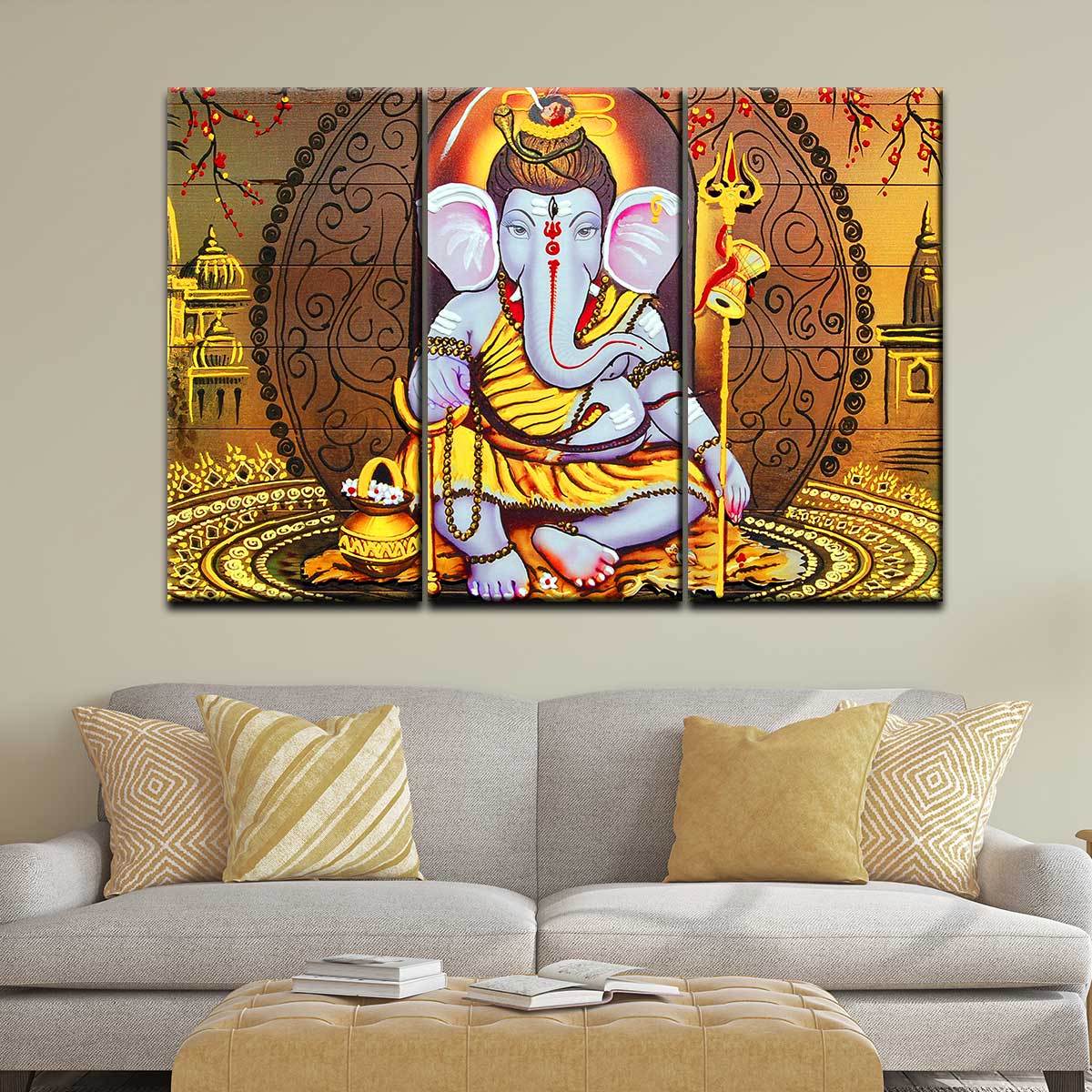 Lord Ganesha - Amazing Canvas Prints