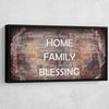 Home Family Blessing - Amazing Canvas Prints