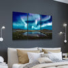 Ice Blue Aurora - Amazing Canvas Prints