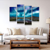 Ice Blue Aurora - Amazing Canvas Prints