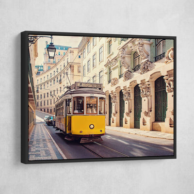 Lisbon Portugal Tram - Amazing Canvas Prints