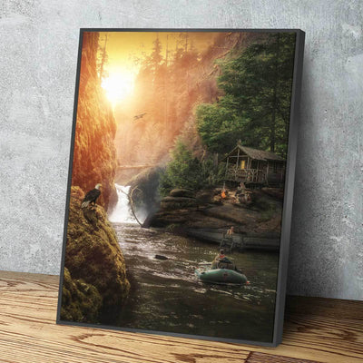 Living In The Valley - Amazing Canvas Prints