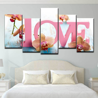 Pink Love - Amazing Canvas Prints