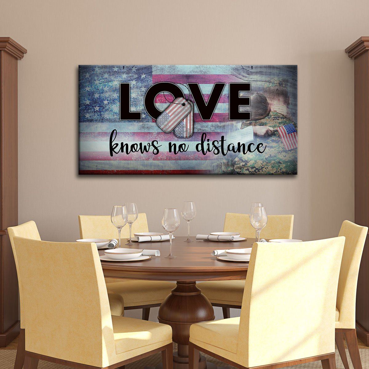 Love Knows No Distance - Amazing Canvas Prints