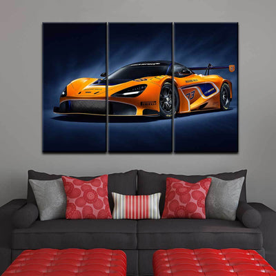 Mclaren Race Car - Amazing Canvas Prints