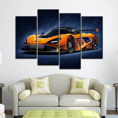 Mclaren Race Car - Amazing Canvas Prints