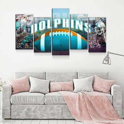 Miami Dolphins - Amazing Canvas Prints