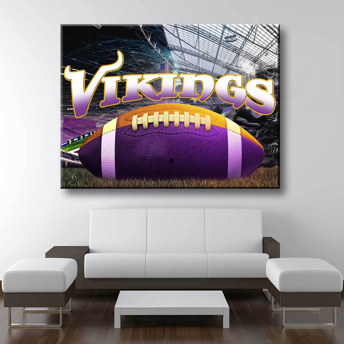 Minnesota Vikings V2 Amazing Canvas Prints