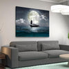 Moonlit Ship - Amazing Canvas Prints
