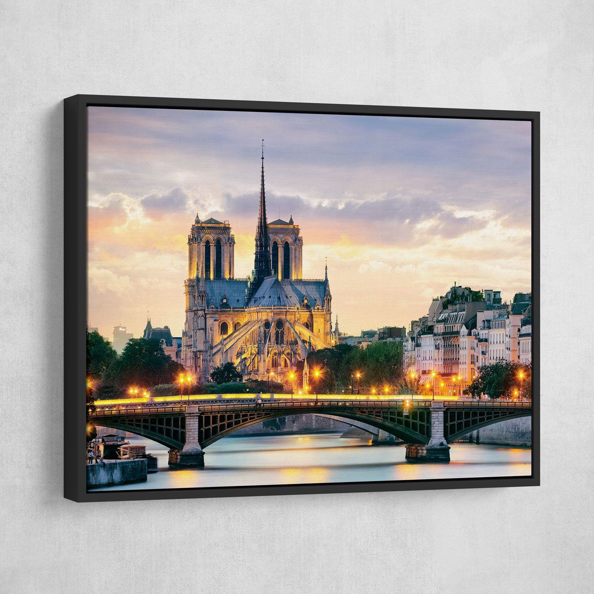 Notre Dame In Paris - Amazing Canvas Prints