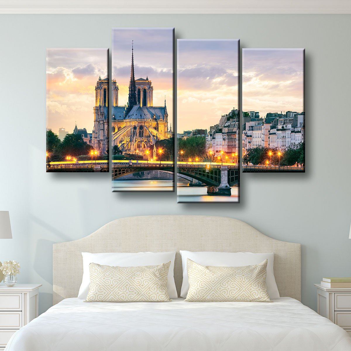 Notre Dame In Paris - Amazing Canvas Prints