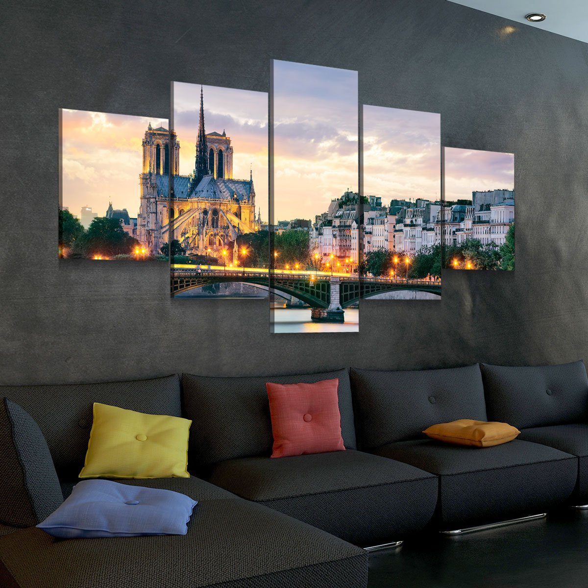 Notre Dame In Paris - Amazing Canvas Prints